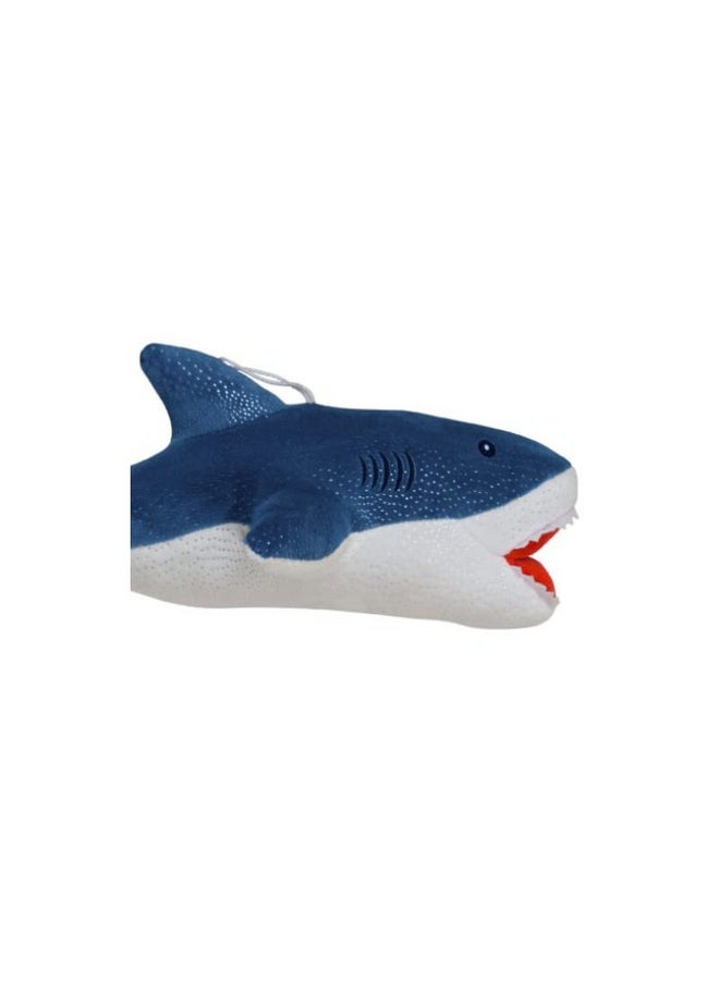 ERRECOM Ultra Stuffed Baby Shark Soft Toys Birthday Gifts for Kids Girls Boys (Blue)  - Image 4