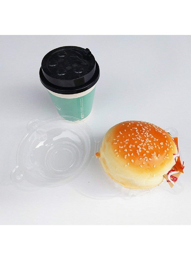 BlueSnail 50 pieces Plastic Single Individual Cupcake Muffin Dome Holders Cases Boxes Cups Pods - Image 5
