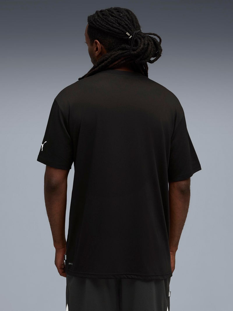 PUMA تي شيرت كرة السلة للرجال من بومة هوابيرس بامتصاص الرطوبة - Image 3