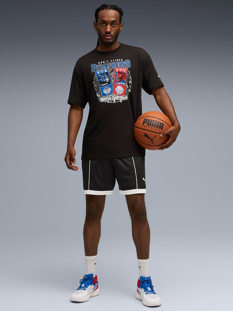 PUMA تي شيرت كرة السلة للرجال من بومة هوابيرس بامتصاص الرطوبة - Image 2