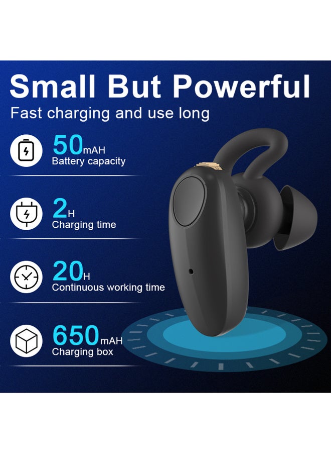 Chixing Hearing Aid, Rechargeable Hearing Aid for Seniors, 16-Channel Digital Noise Reduction, 2-in-1 Power Charging Case with LED Flashlight, 4 Listening Modes - Image 3