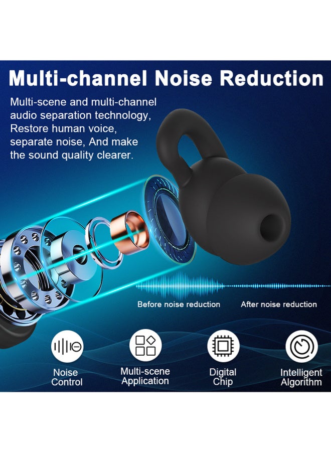 Chixing Hearing Aid, Rechargeable Hearing Aid for Seniors, 16-Channel Digital Noise Reduction, 2-in-1 Power Charging Case with LED Flashlight, 4 Listening Modes - Image 4