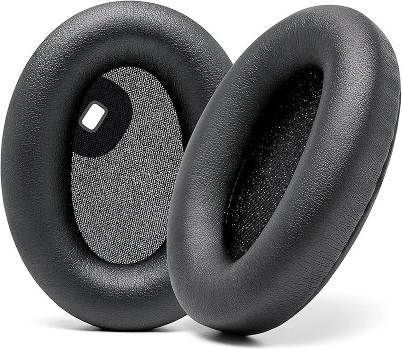 وسادات أذن بديلة لسماعات Sony WH1000XM4، وسائد أذن سوداء من جلد PU - Image 4