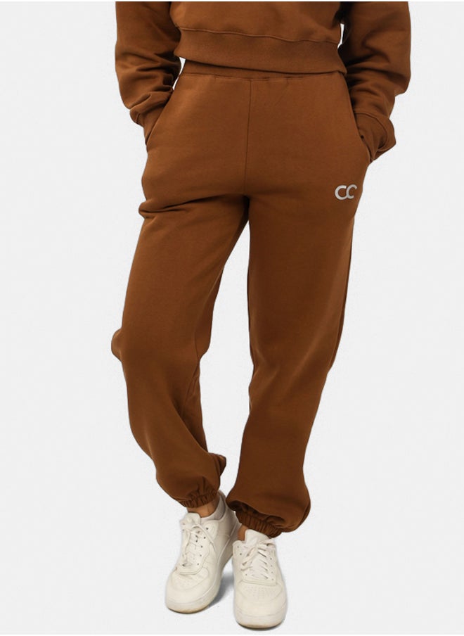 SHECHICK Shechick Iconic Brown Sweatpants  - Image 1