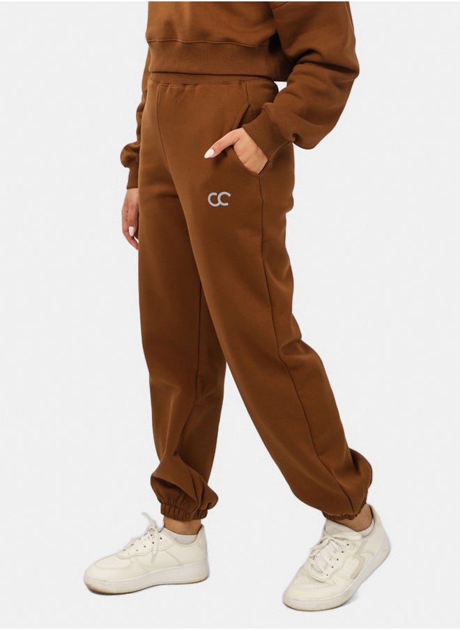 SHECHICK Shechick Iconic Brown Sweatpants  - Image 2