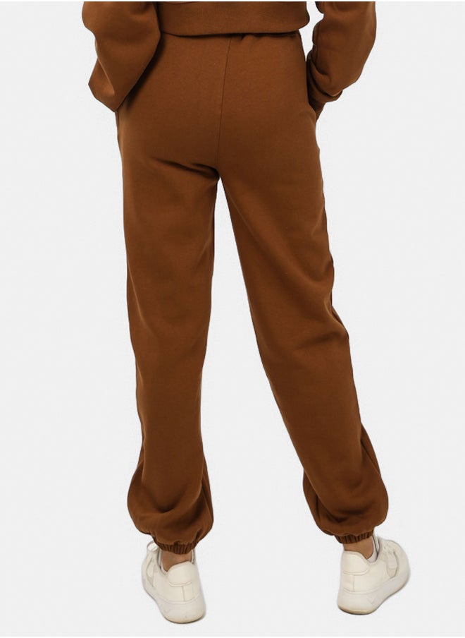 SHECHICK Shechick Iconic Brown Sweatpants  - Image 3