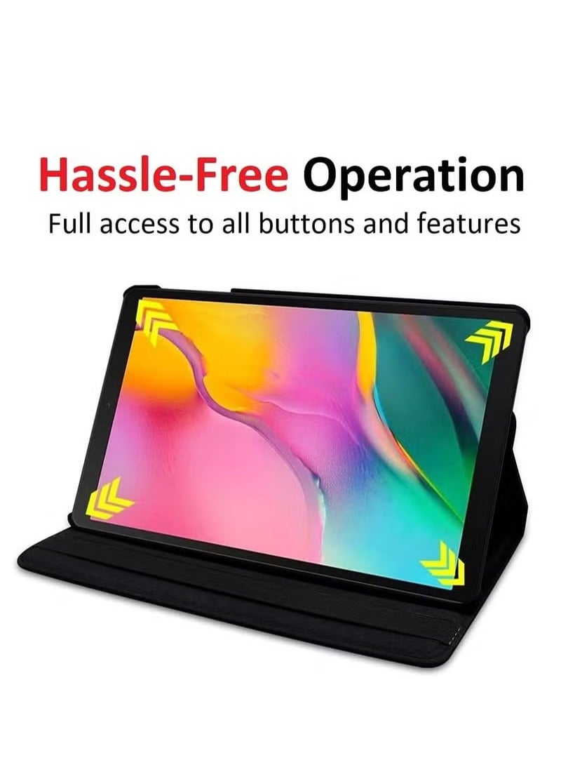 ميجوفاست غطاء ذكي من الجلد مع حامل دوار 360 درجة، مع خاصية السكون والاستيقاظ التلقائي، لجهاز سامسونج جالاكسي تاب S6 لايت 10.4 بوصة 2020 - Image 3