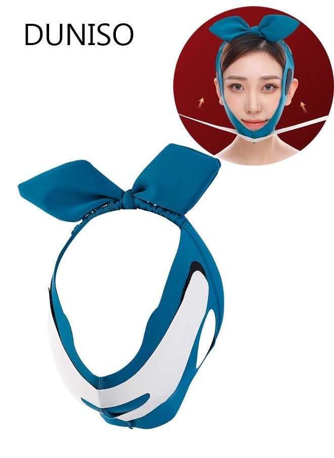 ParaFaciem Reusable V Line lifting Mask Facial Slimming Strap - Double Chin Reducer - Chin Up Mask Face Lifting Belt - V Shaped Slimming Face Mask  - Image 2