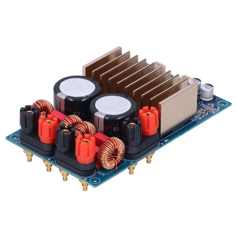 TPA3251 Power Amplifier Board 350W DC24-36V Class D - 4700UF/63Vx2 Filter Capacitor High-Accuracy Chip Resistors for Audio - Image 4