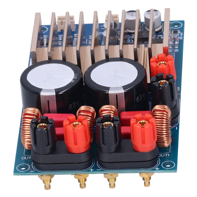 TPA3251 Power Amplifier Board 350W DC24-36V Class D - 4700UF/63Vx2 Filter Capacitor High-Accuracy Chip Resistors for Audio - Image 5