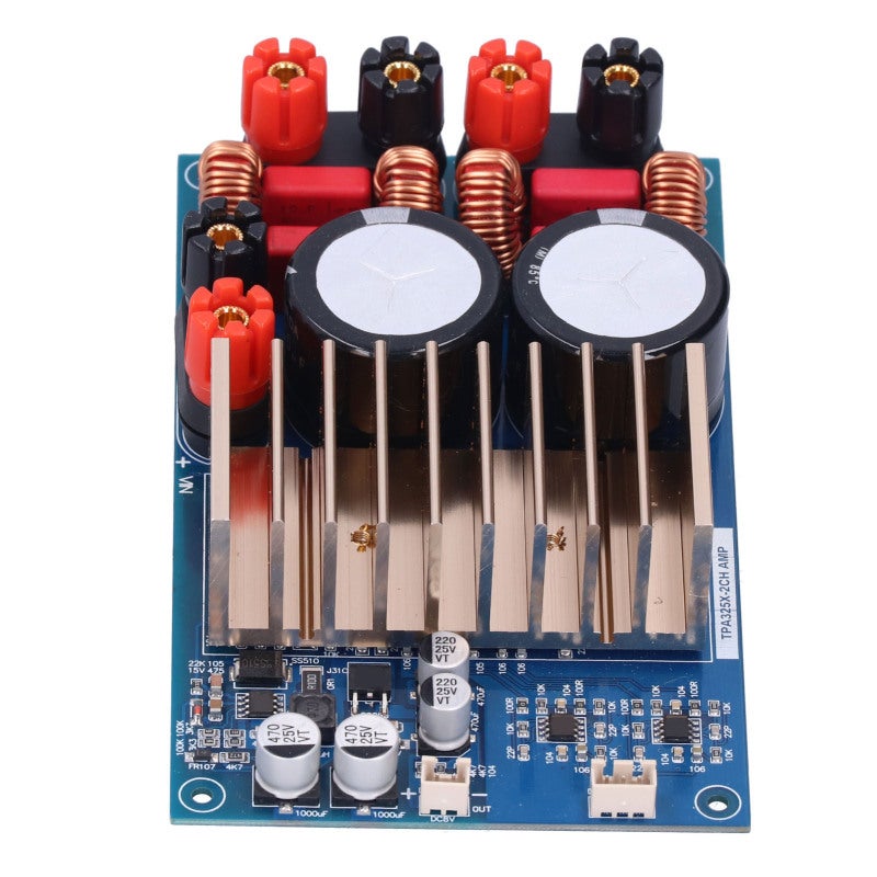 TPA3251 Power Amplifier Board 350W DC24-36V Class D - 4700UF/63Vx2 Filter Capacitor High-Accuracy Chip Resistors for Audio - Image 1