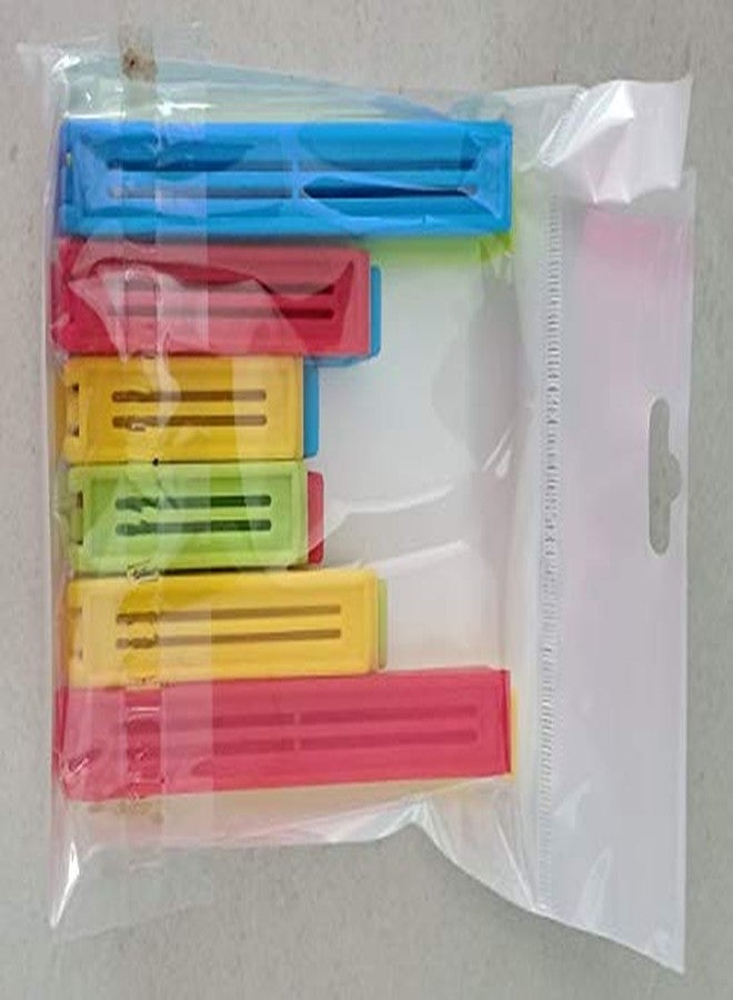 NT-STAR food Saver bag clip keeps food fresh and Healthy, Assorted Sizes, Multicolor, 24-pieces - Image 1