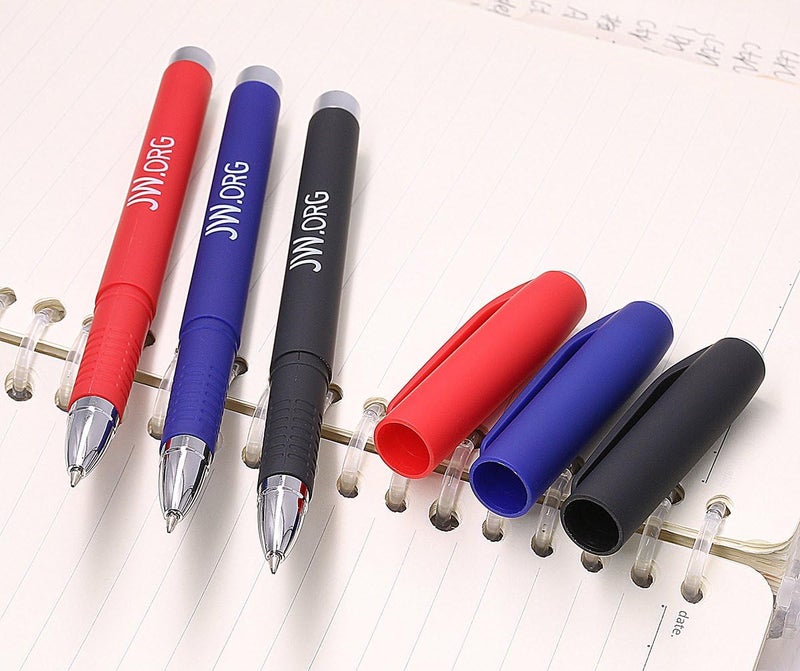 TONOS 12 JW.org Pens with Logo - Blue, Black, and Red - Pack of 12 - Image 5