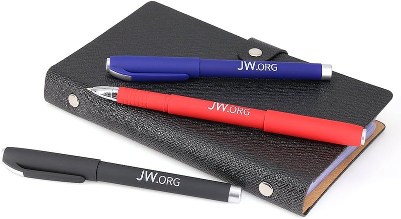 TONOS 12 JW.org Pens with Logo - Blue, Black, and Red - Pack of 12 - Image 3