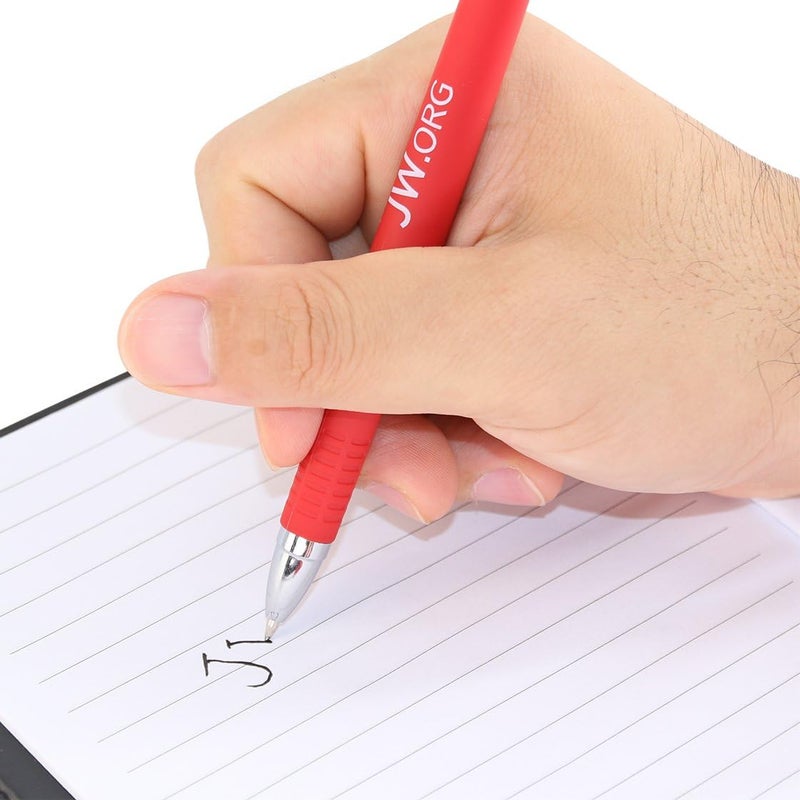 TONOS 12 JW.org Pens with Logo - Blue, Black, and Red - Pack of 12 - Image 4