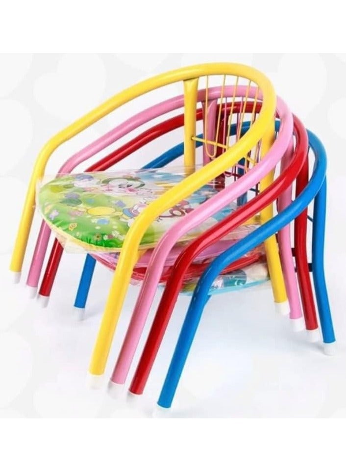 Toy Box Stackable Chair For Toddlers 1pc Multicolor - Image 1