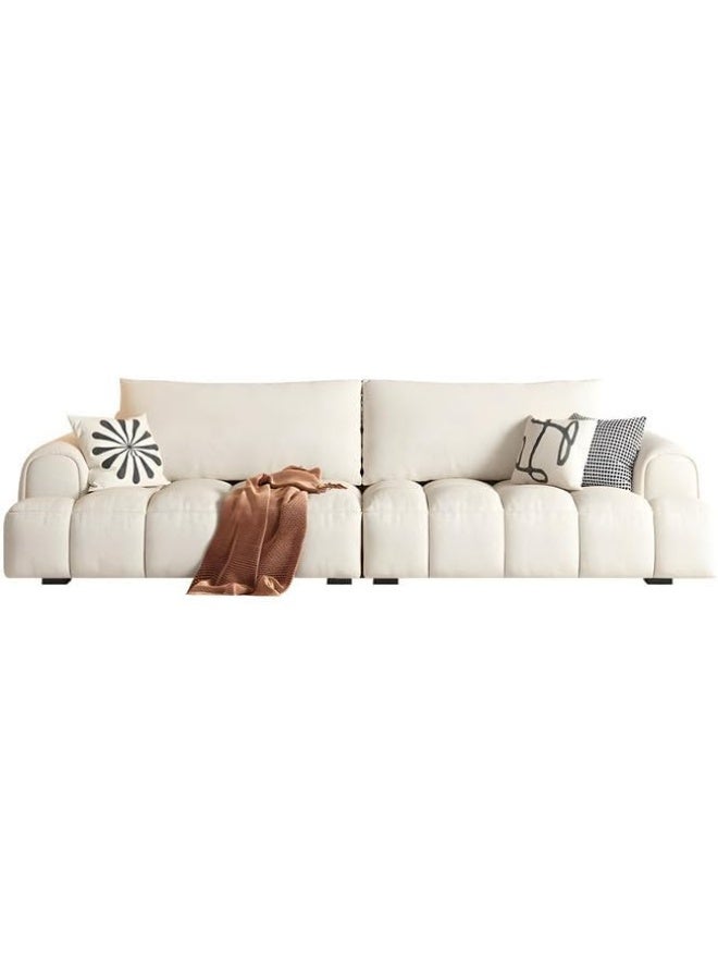 Comfynest Comfynest Recessed Arm Modern Sofa 