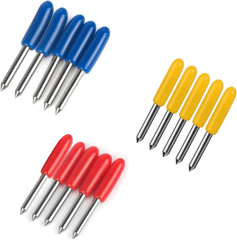 TUONAI 15Pcs Replacement Blades for mimaki Cutter Plotter Vinyl 30 Degree 45 Degree 60 Degree Cutting Plotter Blades - Image 4