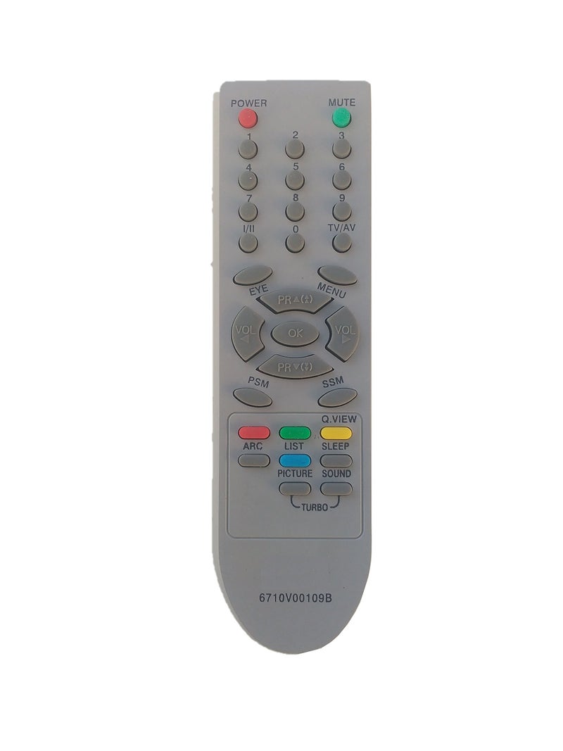 LipiWorld جهاز تحكم عن بعد عالمي LipiWorld® 6710V00109B متوافق مع تلفزيون LG CRT - Image 5
