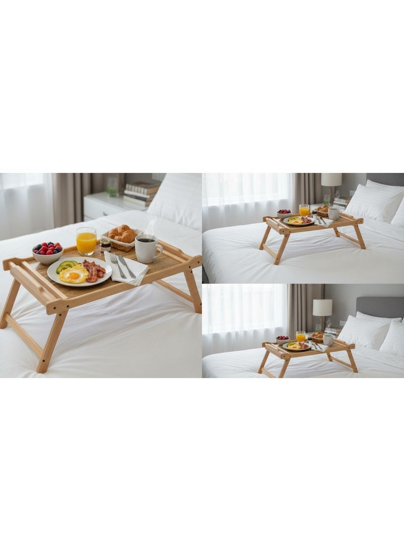 زوبا صينية خشبية للسرير مع ارجل قابلة للطي - Image 3