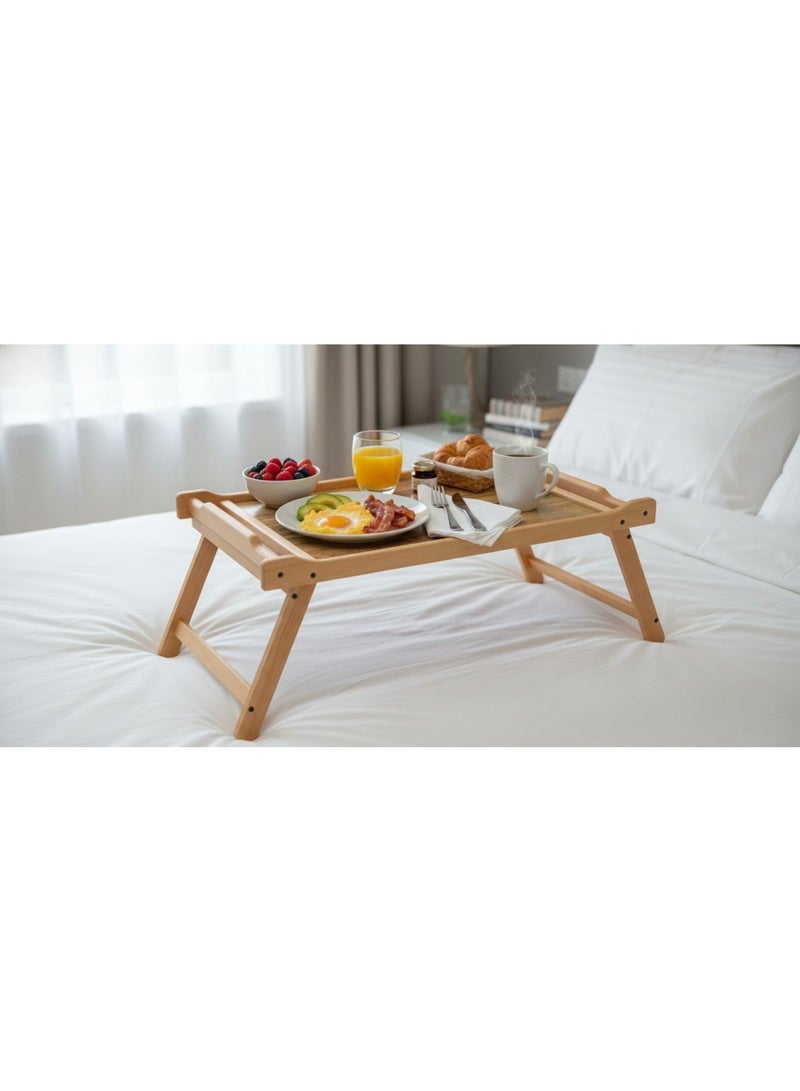 زوبا صينية خشبية للسرير مع ارجل قابلة للطي - Image 1