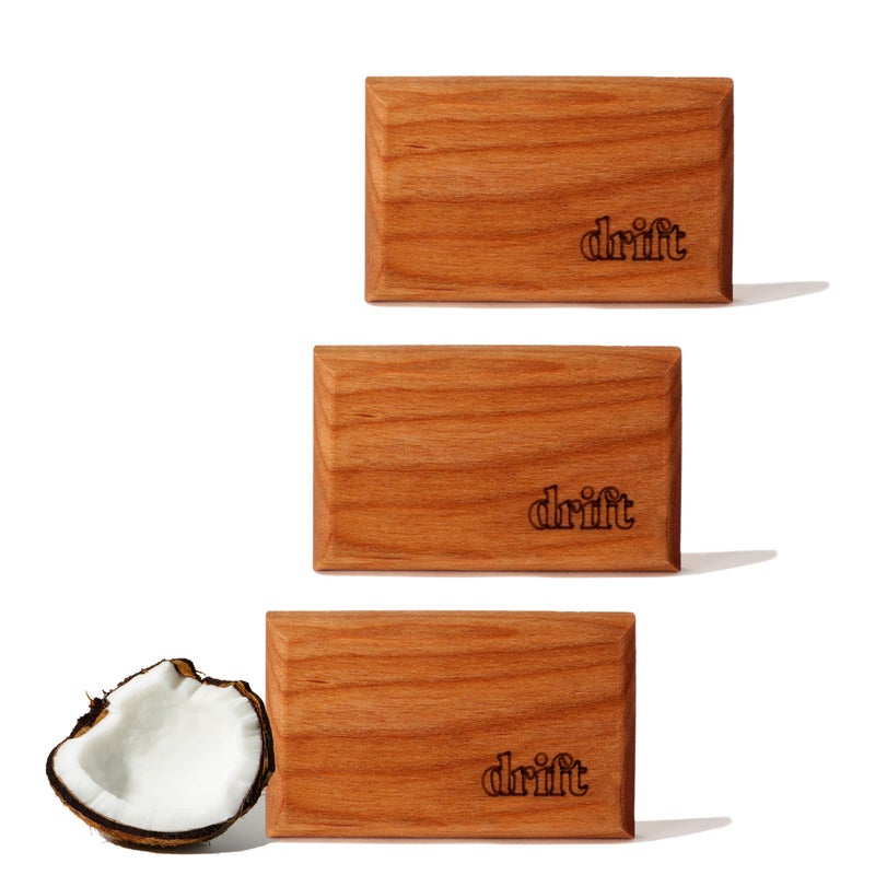 Drift Car Air Freshener - The Original Wood Air Freshener - Car Odor Eliminator - Long Lasting Scent - Metal Clip - Essential Oils - Clean Ingredients - Cabana Scent 3 Pack Refill - NO CLIP INCLUDED - Image 1