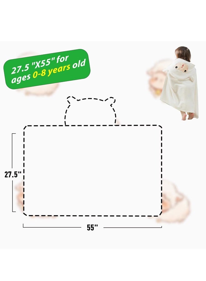 Hooded Towel for Kids, Extra-Large Baby Towels with Hood,Kids Bath Towels,Premium Kids Bath Towel Beach Towels Wrap  for Newborn, Babie, Toddler, Infant,Absorbent Large Baby Towel,Suitable for Bath, Pool, Beach,for 3-10 Yrs - Image 2
