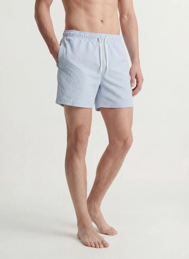 Casual Drawstring Swim Shorts