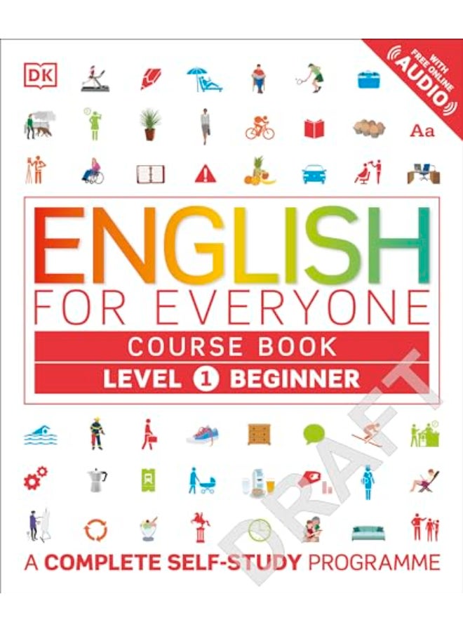 English for Everyone Course Book Level 1 Beginner: A Complete Self-Study Programme