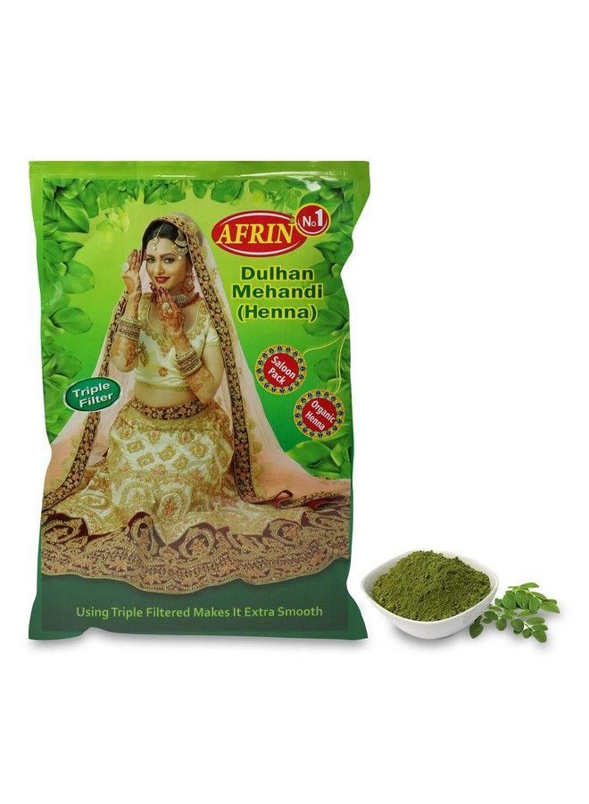 Afrin Organic Henna Triple Filter Dulhan Mehandi (1 Kg)  - Image 1