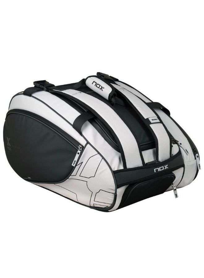 نوكس Nox Luxury Master Series Padel Bag Black/White - Image 1