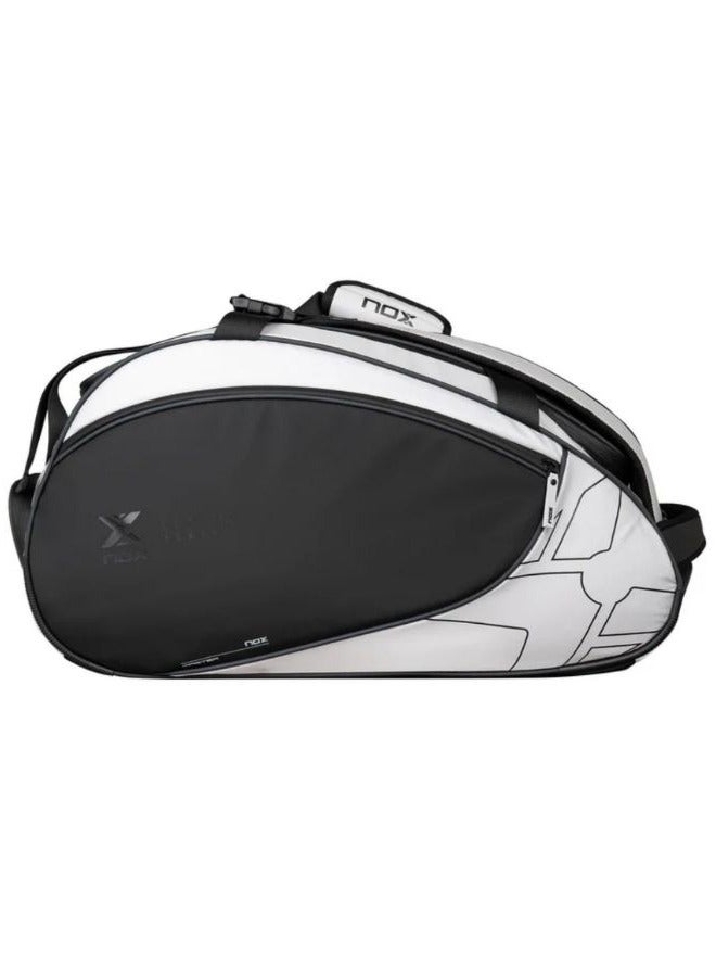 نوكس Nox Luxury Master Series Padel Bag Black/White - Image 2
