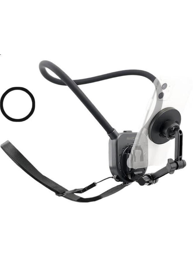 Maxcam Magnetic Neck Hanging Magnetic Suction Bracket For Front Chest Shooting First Person View Vlog Outdoor Fishing Riding Camera Neck Hanging Bracket - Image 2