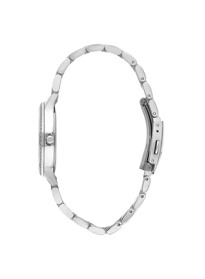 بيفرلي هيلز بولو كلوب Beverly Hills Polo Club Women's 2035 Movement Watch, Analog Display and Metal Strap - BP3297C.510, Silver