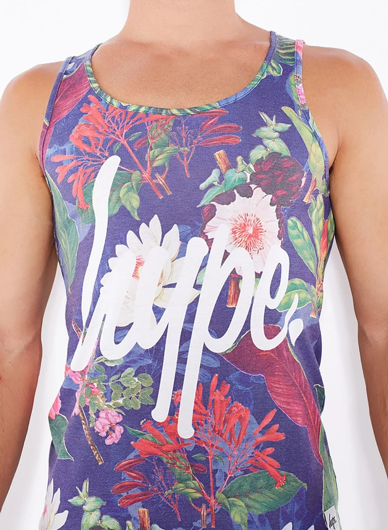 Hype Floral Print Vest
