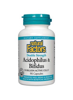 Natural Factors Acidophilus and Bifidus, 10 Billion Active Cells, 90 Capsules - pzsku/Z1A095F37DEBA72D89C72Z/45/_/1671170942/db1f01a8-33cb-418e-9810-1f12d2cd2218