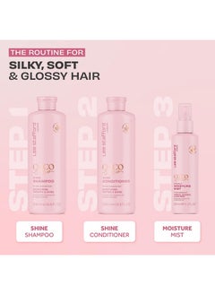 Lee Stafford Ee Stafford Coco Loco Shine Hair Shampoo ; Cleanser For Hair Shine Smooth Silky Hair ; Nourishing Shampoo ; Breakage Control  - Image 5