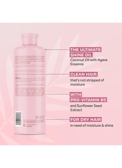 Lee Stafford Ee Stafford Coco Loco Shine Hair Shampoo ; Cleanser For Hair Shine Smooth Silky Hair ; Nourishing Shampoo ; Breakage Control  - Image 4