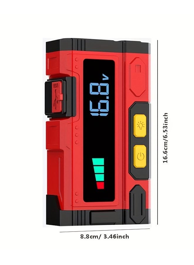 JKUOO مطلق سيارة ثقيل 5000A ذروة 12V 24V عالي الطاقة طاقة بدء طوارئ - Image 4