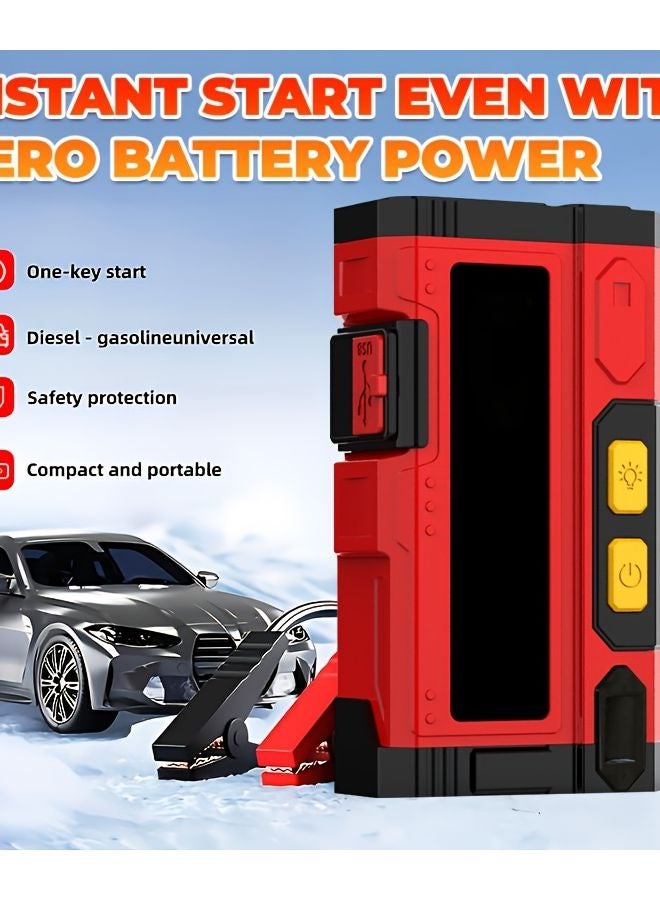 JKUOO مطلق سيارة ثقيل 5000A ذروة 12V 24V عالي الطاقة طاقة بدء طوارئ - Image 1