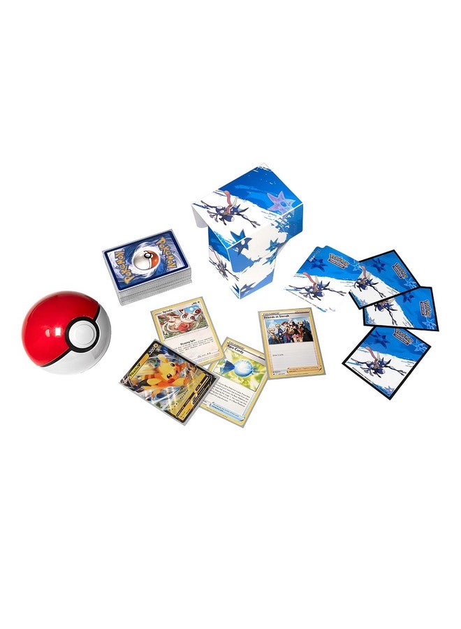 Ultra Pro - Greninja Full View Deck Box® for Pokémon, Rigid Gaming Card Protection Accessory Solution Storage Container Deck Divider Included Full-color Artwork - Image 2