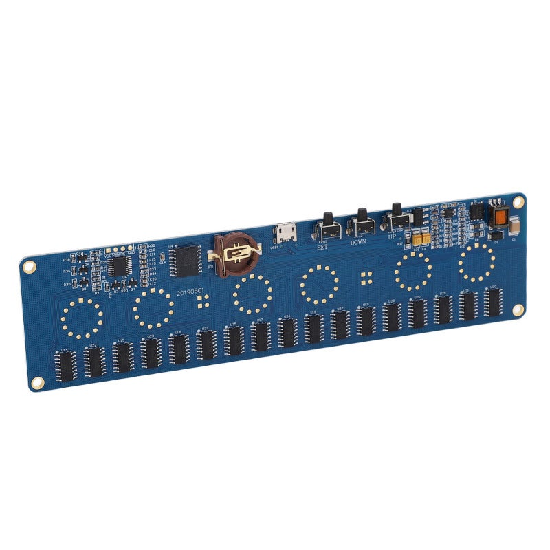 Nixie Tube Clock Board PCB Control Board 7 Colors Display - High Accuracy Imported Chip Driver for DIY Projects - Image 2