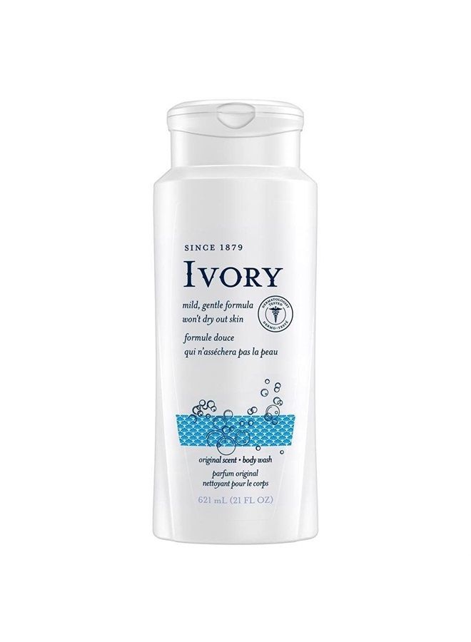 Ivory Body Wash, Original, 21 oz (Pack of 2) - Image 1