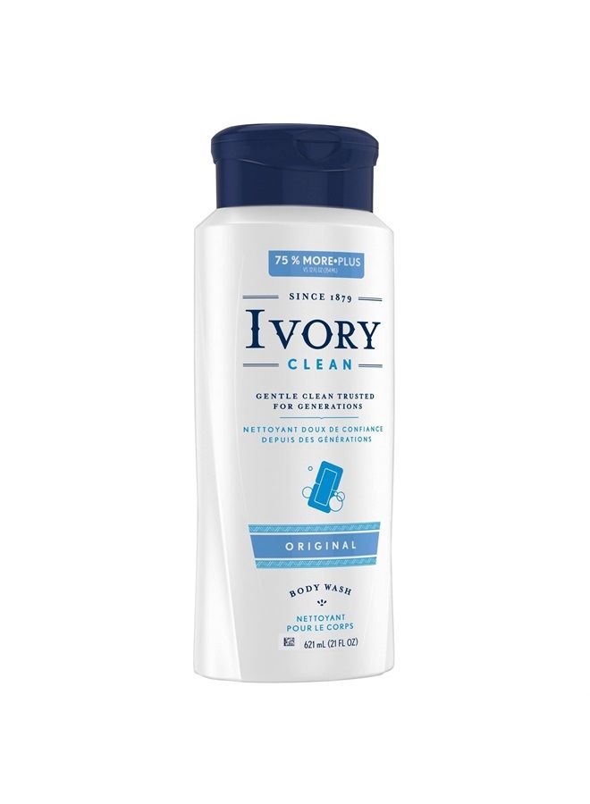 Ivory Body Wash, Original, 21 oz (Pack of 2) - Image 3