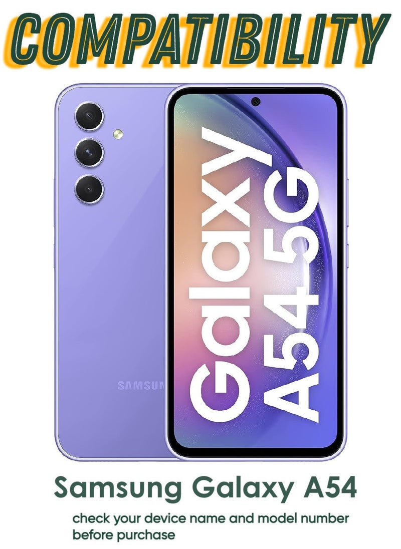 أكاليكس 4 قطع، حماية شاشة، لهاتف سامسونج جالاكسي A54، جودة ممتازة. - Image 3