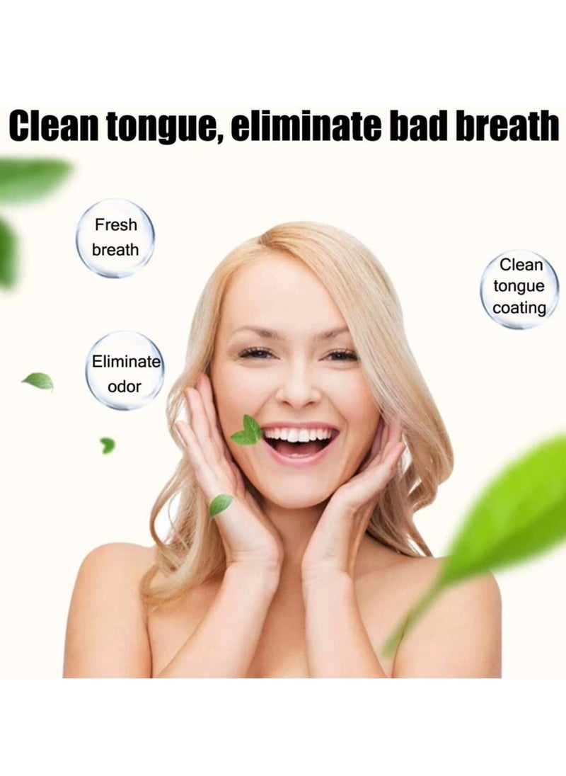 CleanWave - The Pure Effect Tongue Scraper & Cleaner – Fight Bad Breath & Improve Oral Hygiene (PINK). Tongue Brush, Tongue Scraper, Tongue Cleaner Helps Fight Bad Breath  - Image 2