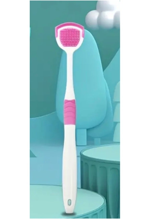 CleanWave - The Pure Effect Tongue Scraper & Cleaner – Fight Bad Breath & Improve Oral Hygiene (PINK). Tongue Brush, Tongue Scraper, Tongue Cleaner Helps Fight Bad Breath  - Image 3