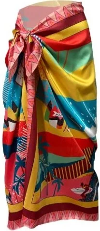 بولدر Elena Havana Satin Pareo (No See-through)