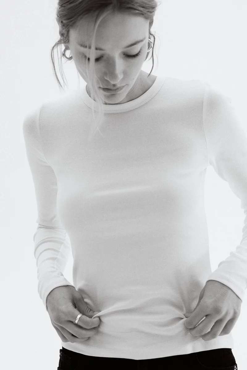 H&M Long-sleeved jersey top