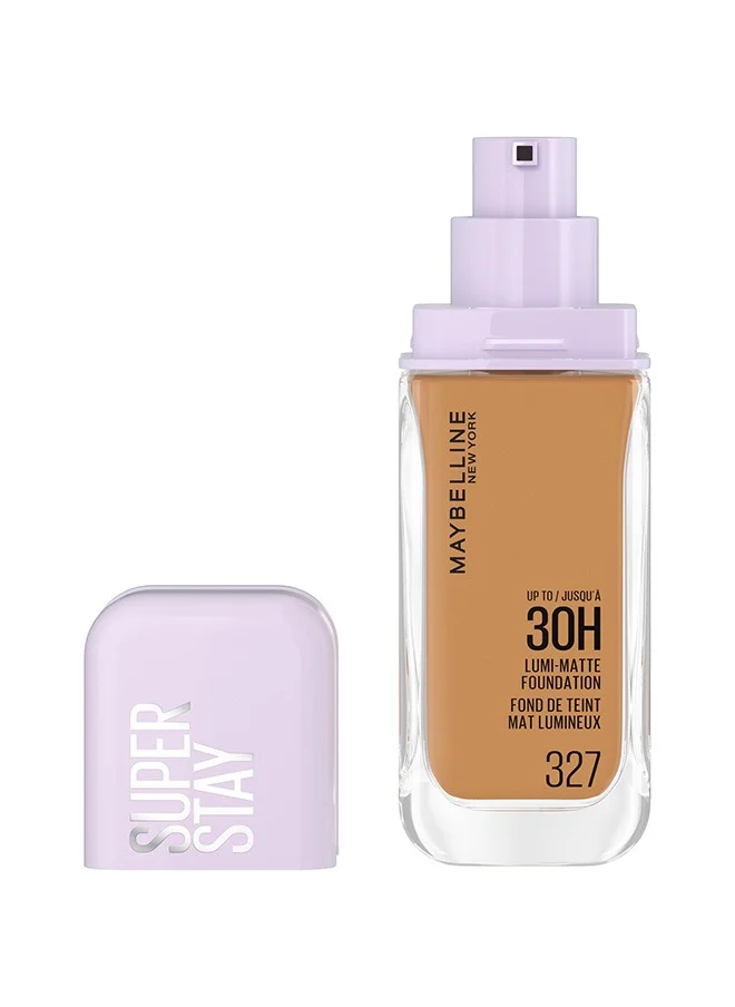 MAYBELLINE NEW YORK Maybelline New York, Super Stay Lumi-Matte Foundation, 30hr Longwear formula 327